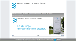 Desktop Screenshot of bavaria-werkschutz.de